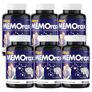 Memorax 500 mg 60 Vcaps - 6 PACK