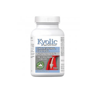 Kyolic Cholesterol Control Formula 106 with Hawthorn Berry, Cayenne & Vitamin E 90 Capsules