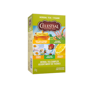 Celestial Seasoning Herbal Tea - Herbal Tea Sampler 33g (20 Tea Bags) - CAFORIA.CA