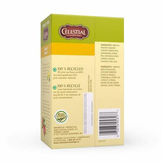 Celestial Seasoning Herbal Tea - Lemon Zinger 45g (20 Tea Bags) - CAFORIA.CA