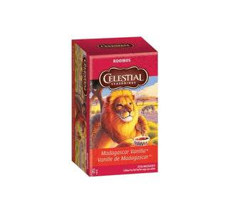 Celestial Seasoning Herbal Tea - Madagascar Vanilla 42g (20 Tea Bags) - CAFORIA.CA