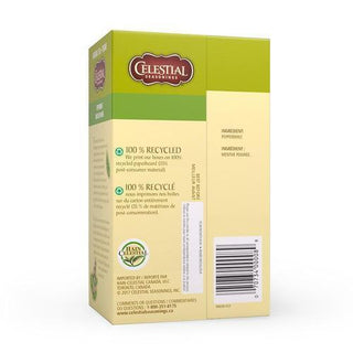 Celestial Seasoning Herbal Tea - Peppermint 31g (20 Tea Bags) - CAFORIA.CA