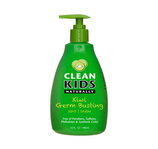 Clean Kids Naturally Kiwi Germ Busting Soap 480ml - CAFORIA.CA