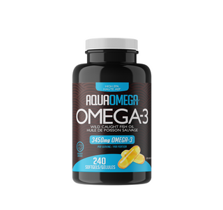 AquaOmega High EPA Omega-3 240 Softgels