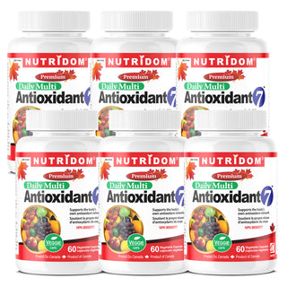 Nutridom 抗氧化剂 7 60 粒胶囊 - 6 包