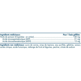 Nordic Naturals 오메가-3 60구미 - 귤