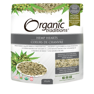 Organic Traditions Hemp Hearts 227g