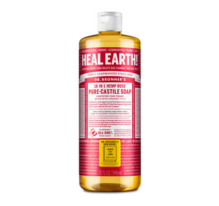 Dr. Bronner's Pure Castile Liquid Soap Rose 946ml