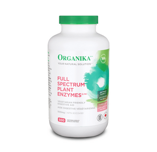 Organika Full Spectrum Plant Enzymes 500 mg 500 vegi caps