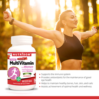 Nutridom Multivitamin for Women, 60 Veggie Capsules