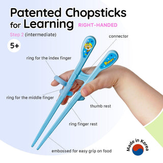 Edison Petty Training Chopsticks for Right Handed Step 2 (5yr+) - CAFORIA.CA