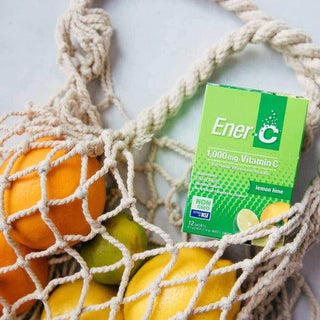 Ener - C 1,000mg Vitamin C Drink Mix - Lemon & Lime 30 packs - CAFORIA.CA