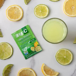 Ener - C 1,000mg Vitamin C Drink Mix - Lemon & Lime 30 packs - CAFORIA.CA