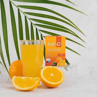 Ener - C 1,000mg Vitamin C Drink Mix - Orange 30 packs - CAFORIA.CA