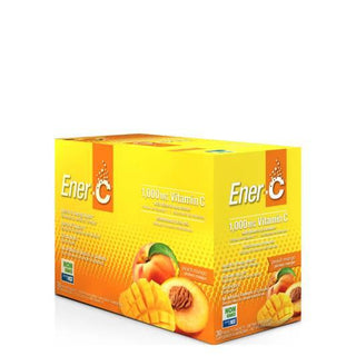 Ener - C 1,000mg Vitamin C Drink Mix - Peach & Mango 30 packs - CAFORIA.CA