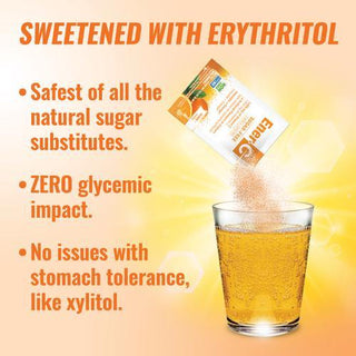 Ener - C Sugar Free 1,000mg Vitamin C Drink Mix - Orange 30 packs - CAFORIA.CA