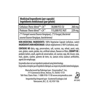 Enzymedica EZ Balance(Candida biofilm removal enzyme) 42caps - CAFORIA.CA