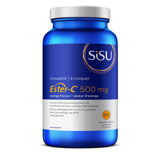 Sisu Ester-C 500mg Orange 90 Chewable Tablets