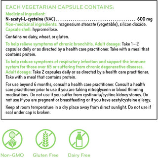 Sisu NAC 600 mg 120 Vcaps