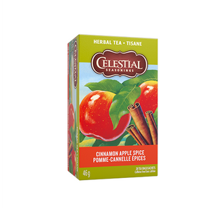 Celestial Seasoning Herbal Tea - Cinnamon Apple Spice 46g (20 Tea Bags)