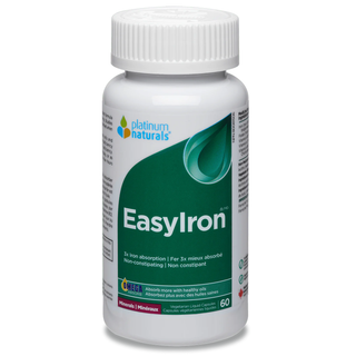 Platinum Naturals EasyIron 60 Liquid Veggie Capsules