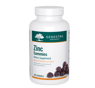 Genestra Zinc Gummies Blueberry 100 Gummies