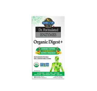 Garden of Life Dr. Formulated Enzymes Organic Digest 90 Tablets - CAFORIA.CA