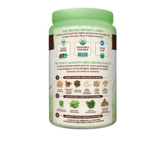 Garden of Life Raw Organic Protein & Greens Powder - Chocolate 610g - CAFORIA.CA