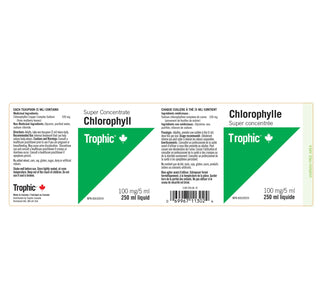 Garden of life Trophic Chlorophyll 250ml - CAFORIA.CA