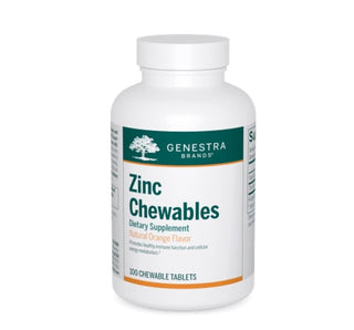 Genestra Zinc Chewables Natural Orange 100 Chewable Tablets - CAFORIA.CA