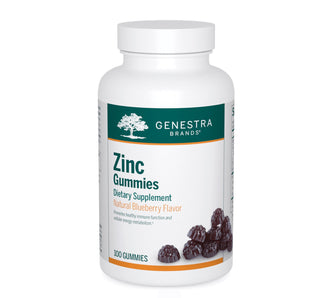 Genestra Zinc Gummies Blueberry 100 Gummies - CAFORIA.CA