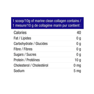 Genuine Health Clean Collagen Marine Unflavoured Powder 140g - CAFORIA.CA