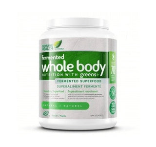 Genuine Health Fermented Whole Body Nutrition with Greens + Natural 487g - CAFORIA.CA