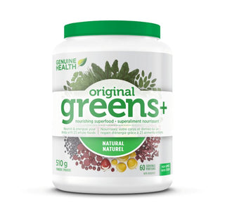 Genuine Health Greens + 510g (NATURAL) - CAFORIA.CA