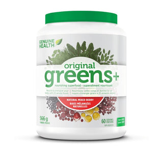 Genuine Health Greens + Mixed Berry Powder 566g - CAFORIA.CA