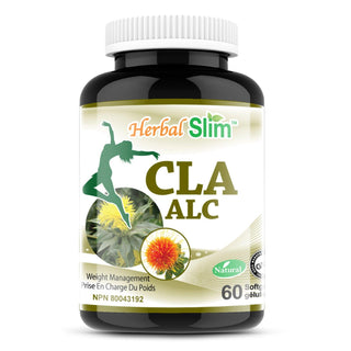 Herbal Slim CLA, 1,000 mg, Safflower Oil, 60 Softgels - CAFORIA.CA