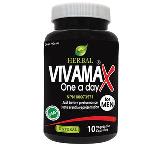 Herbal Vigor VIVAMAX One a Day 10 Vcaps - CAFORIA.CA