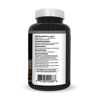 Inka Maca Black 800 mg 150 Vcaps - 3Pack - CAFORIA.CA