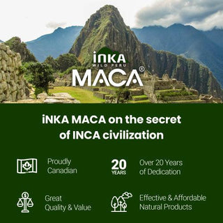 Inka Maca Black 800 mg 150 Vcaps - 3Pack - CAFORIA.CA