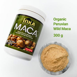 Inka Maca Organic Powder, 10.5 oz (300 g) - CAFORIA.CA