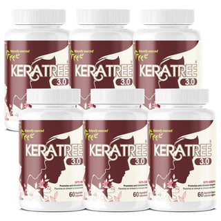 Keratree 3.0 60 Vcaps - 6 PACK - CAFORIA.CA