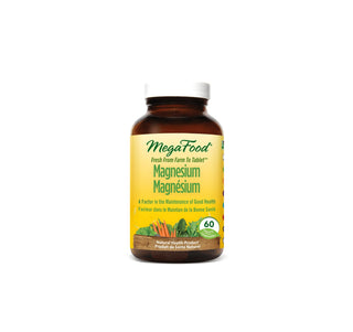 MegaFood Magnesium 60 Tablets - CAFORIA.CA