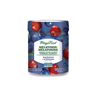 MegaFood Melatonin Berry Good Sleep Gummy 54ct - CAFORIA.CA