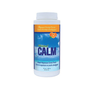 Natural Calm Magnesium Citrate Powder - Orange Flavour 452g - CAFORIA.CA