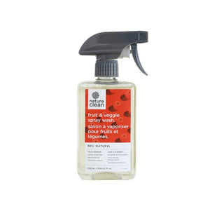 Nature Clean Fruit & Veggie Spray Wash 500ml - CAFORIA.CA