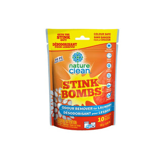 Nature Clean Stink Bombs - Fragrance Free 10 pacs - CAFORIA.CA