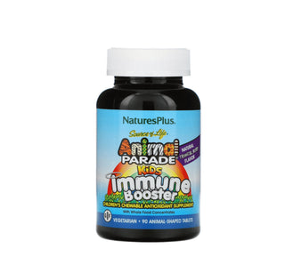 Nature&#39;s Plus Animal Parade® Kids Immune Booster 90 Tablets - CAFORIA.CA