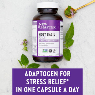 New Chapter Holy Basil Force™ 60 Capsules - CAFORIA.CA