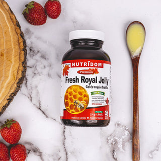 Nutridom Fresh Royal Jelly, 8.8 fl oz (250 g) - CAFORIA.CA