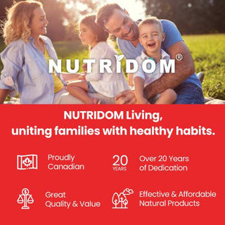 Nutridom Multi Probiotics, 40 Billion, 11 Strains, Enteric Coated, 60 Veggie Capsules - CAFORIA.CA